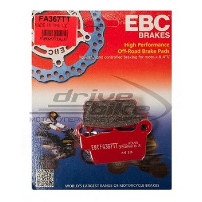 Brake pads EBC FA367TT Carbon Fiber